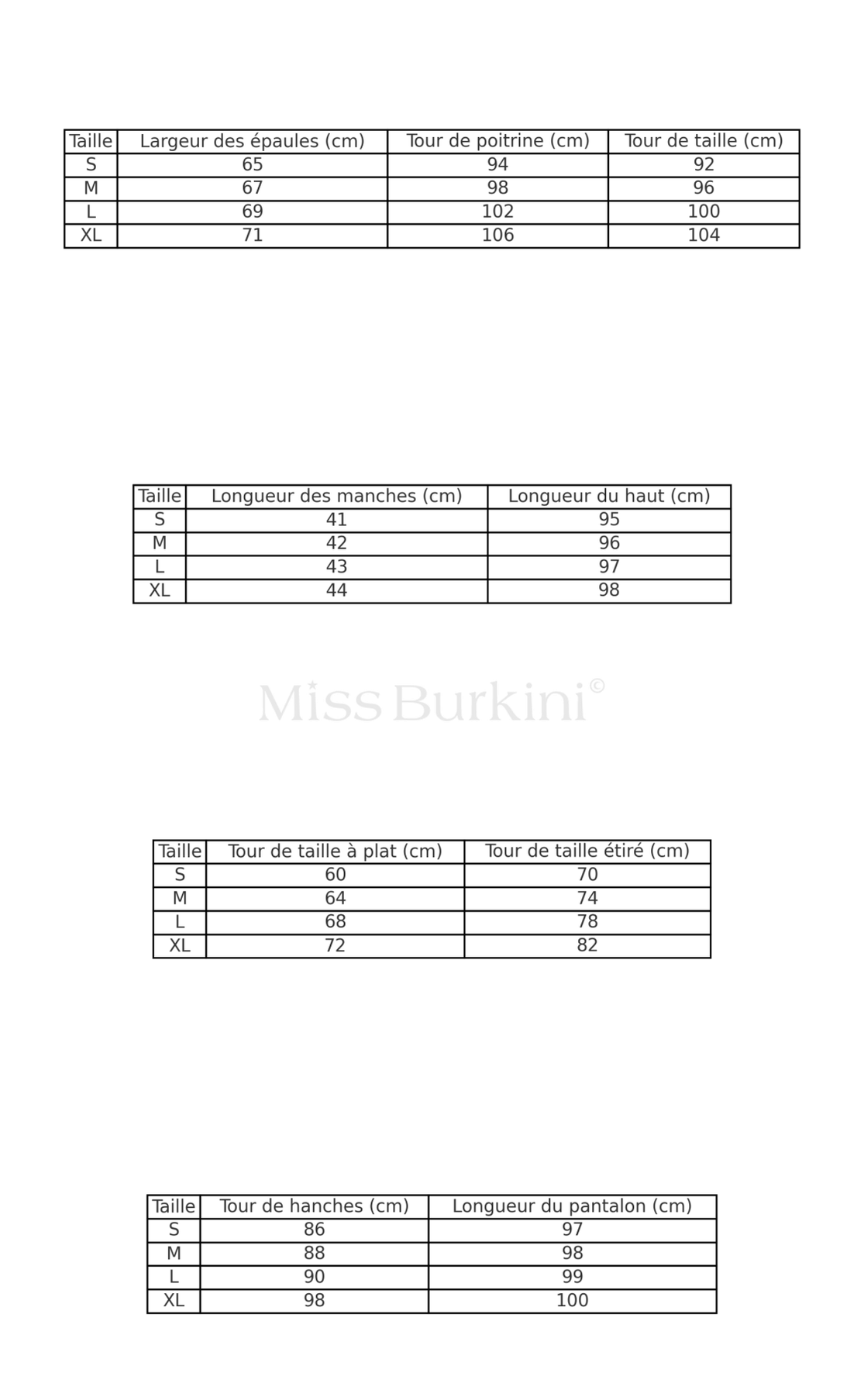 Burkini large Leyna