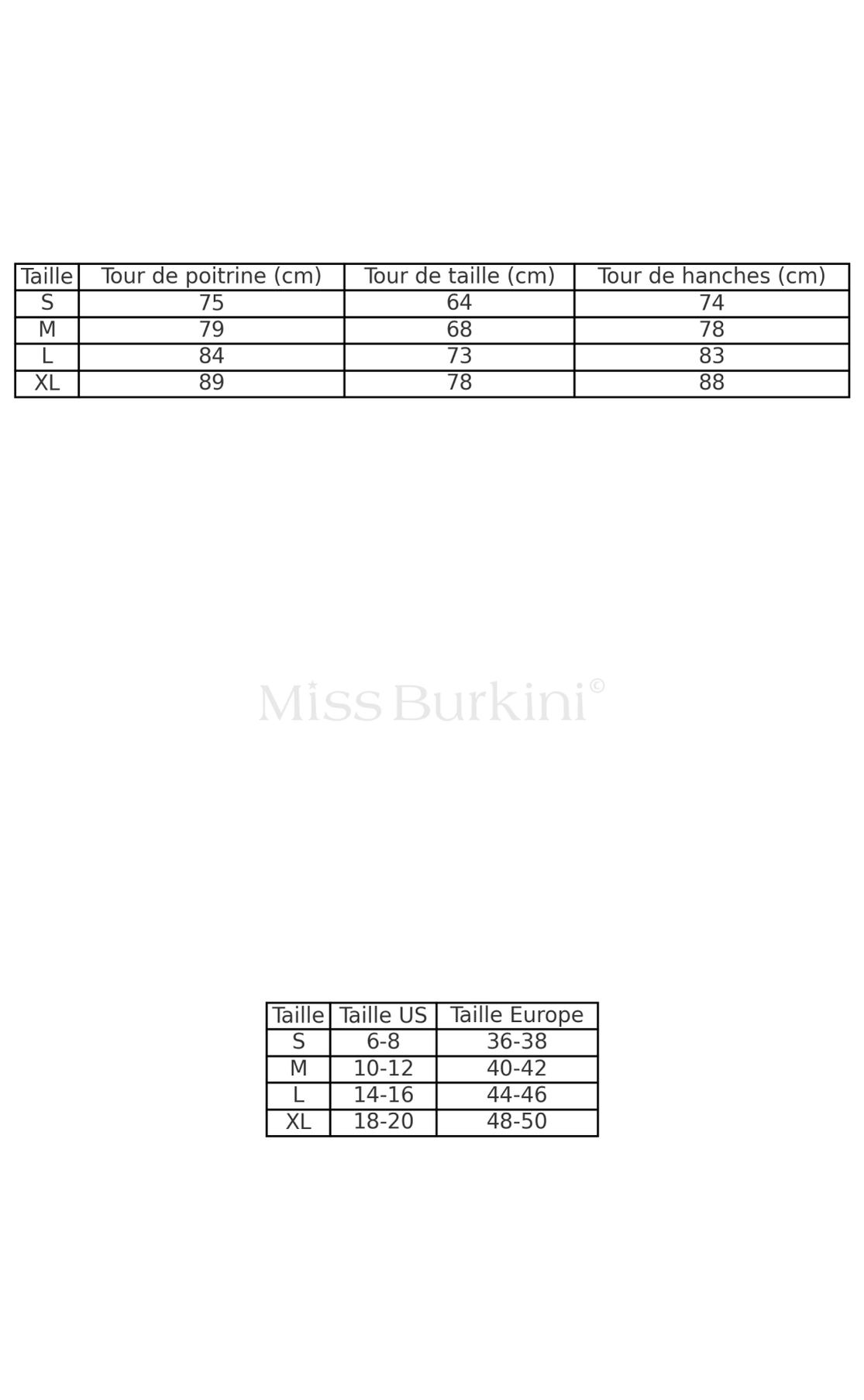 Burkini long Clara