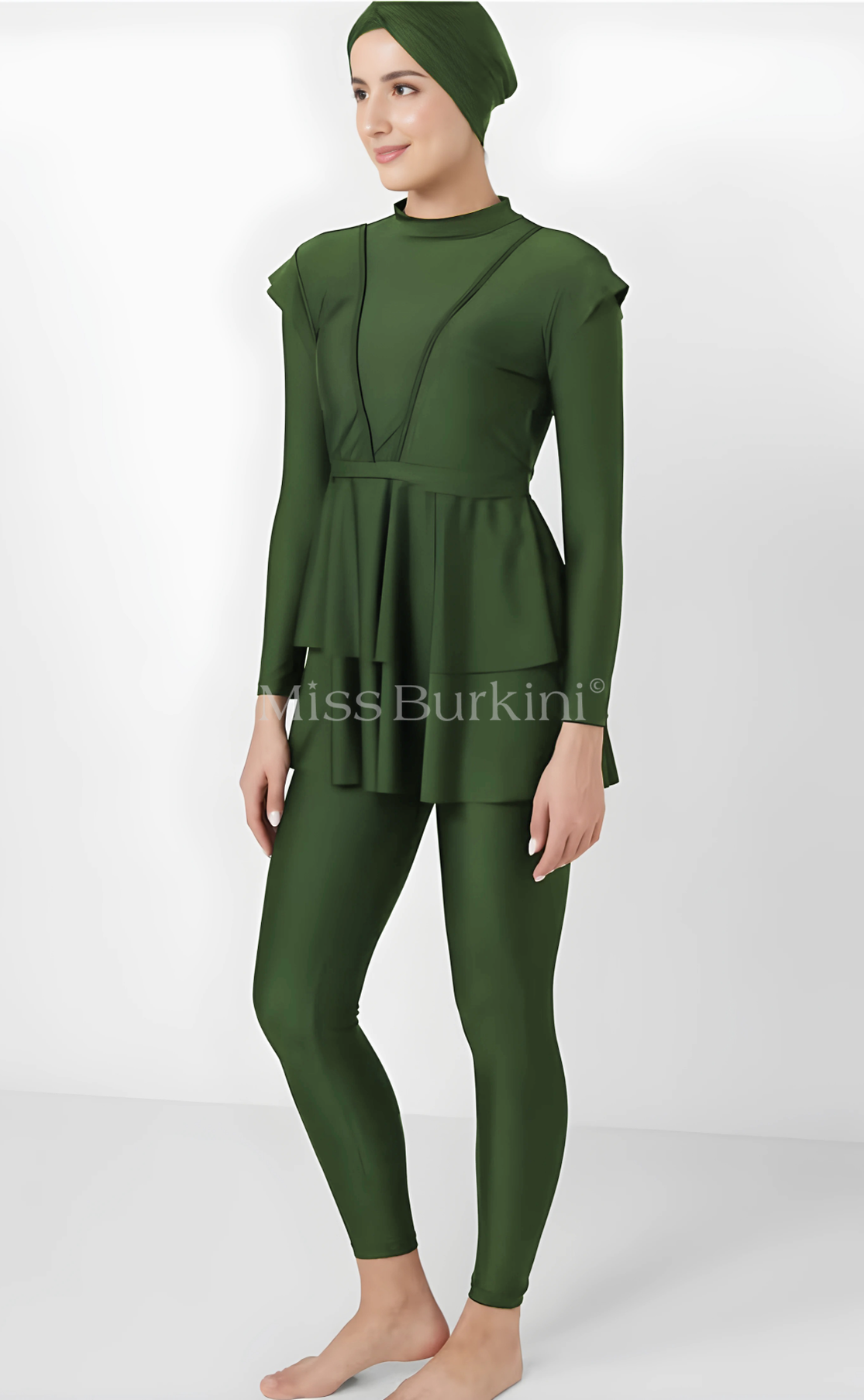 Burkini maillot de bain Antalya Kaki