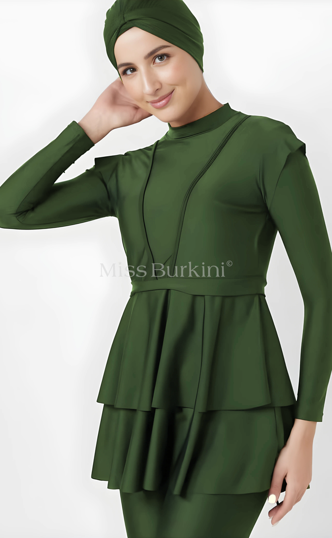 Burkini maillot de bain Antalya Kaki