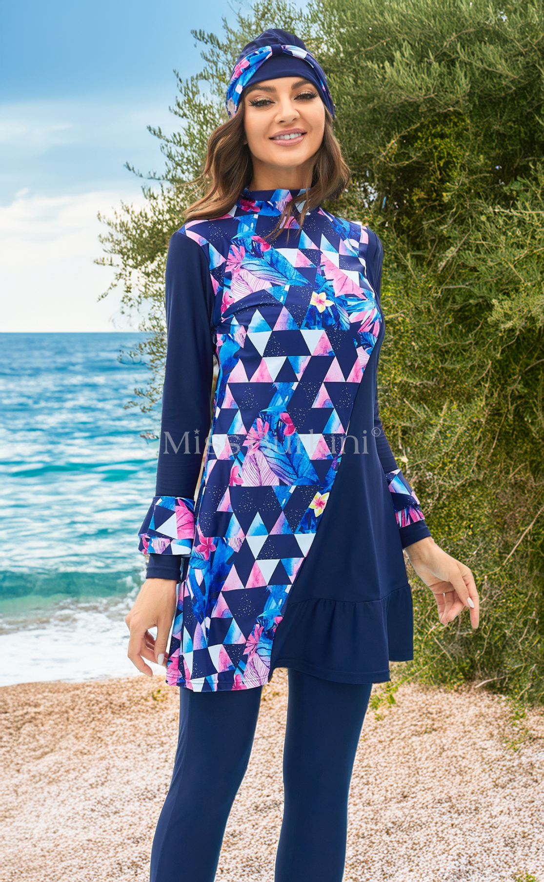 Maillot de bain burkini Graphica