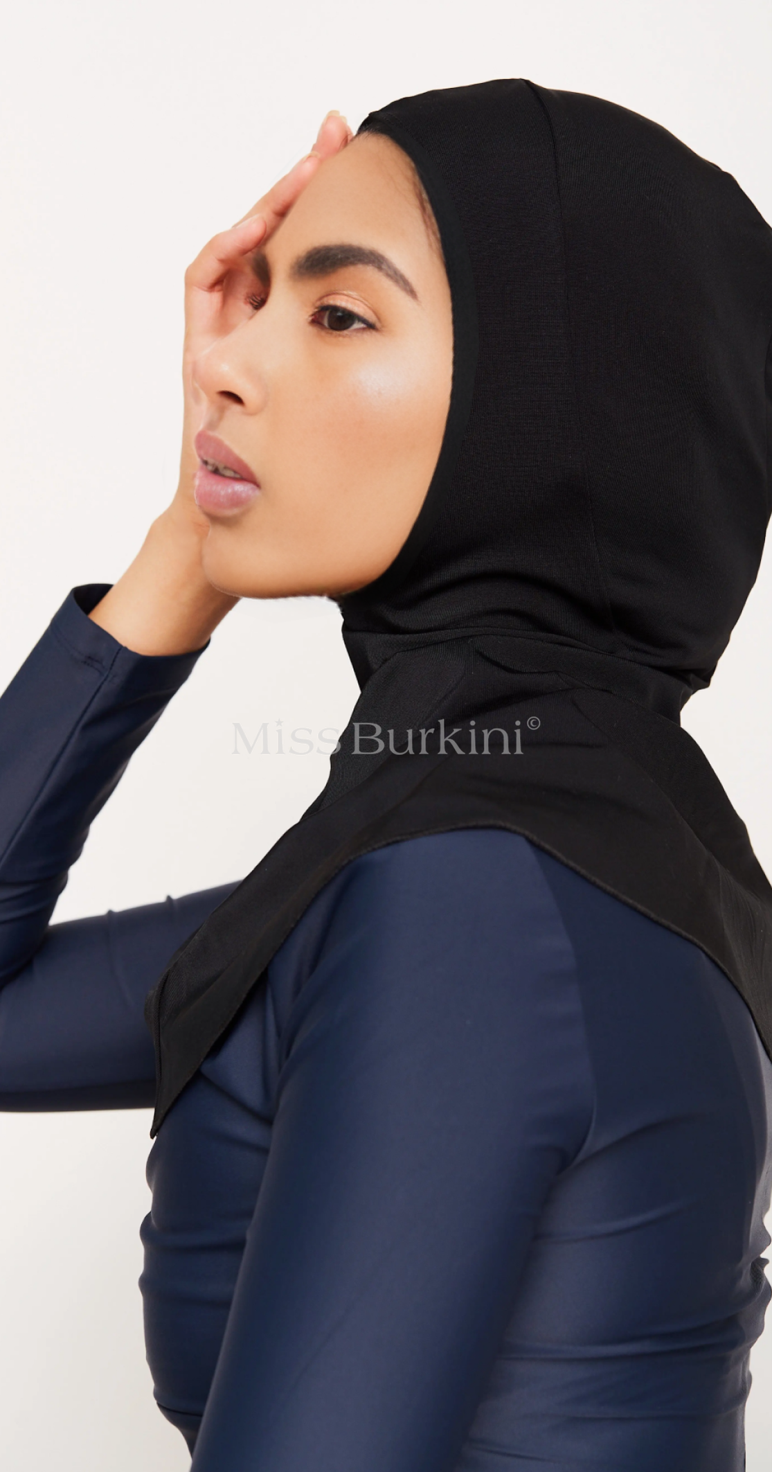 Hijab de bain Djerba noir