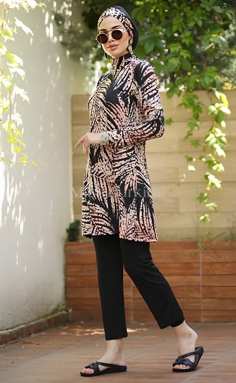 Maillot de bain couvrant burkini 4 pièces Palma