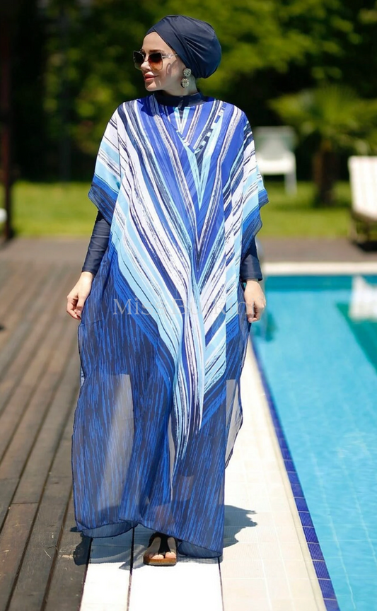 Burkini femme avec paréo Triade