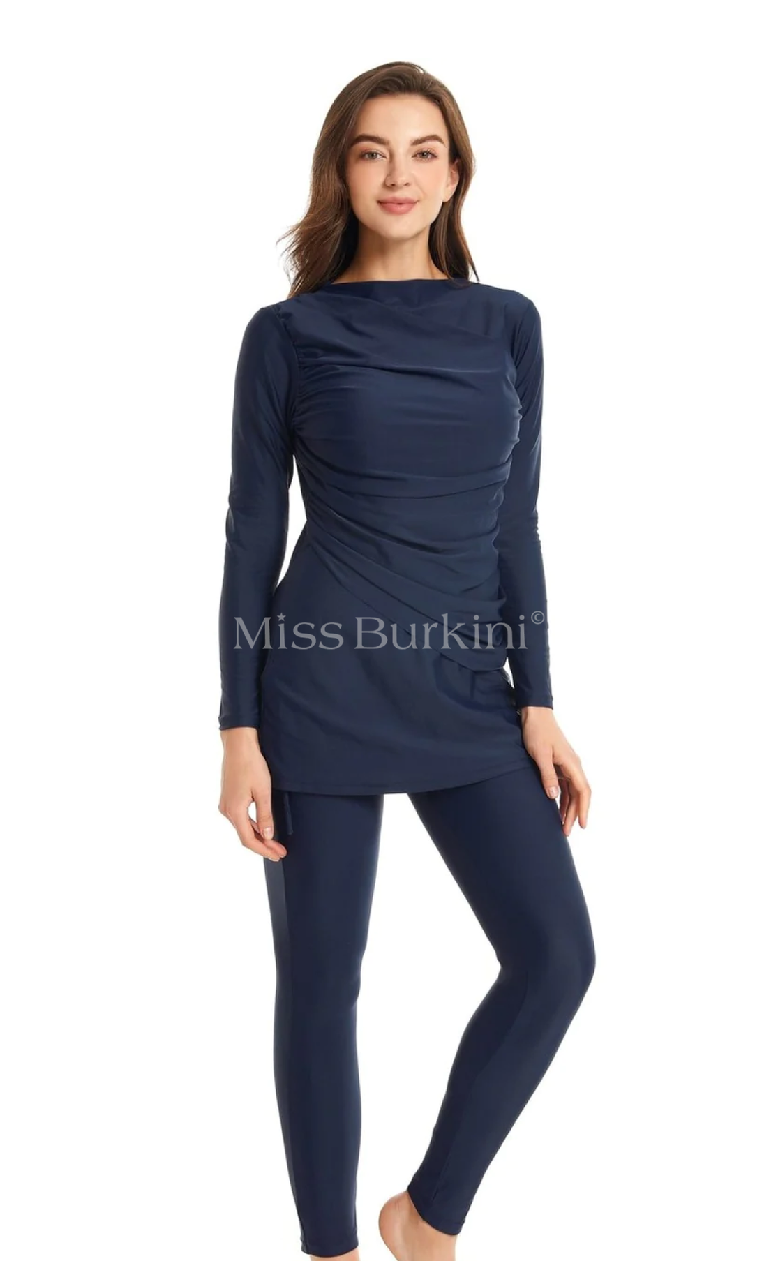 Burkini maillot de bain Massilia bleu
