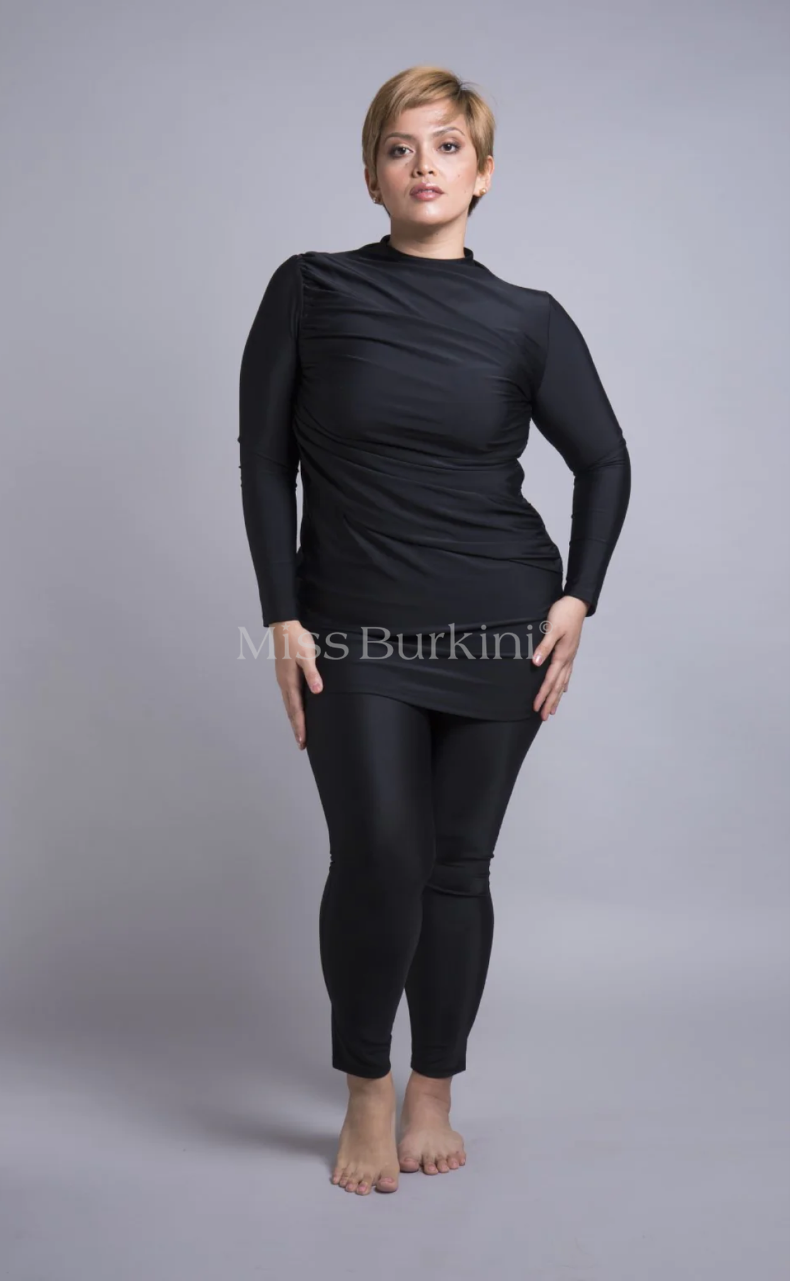 Burkini maillot de bain Massilia noir