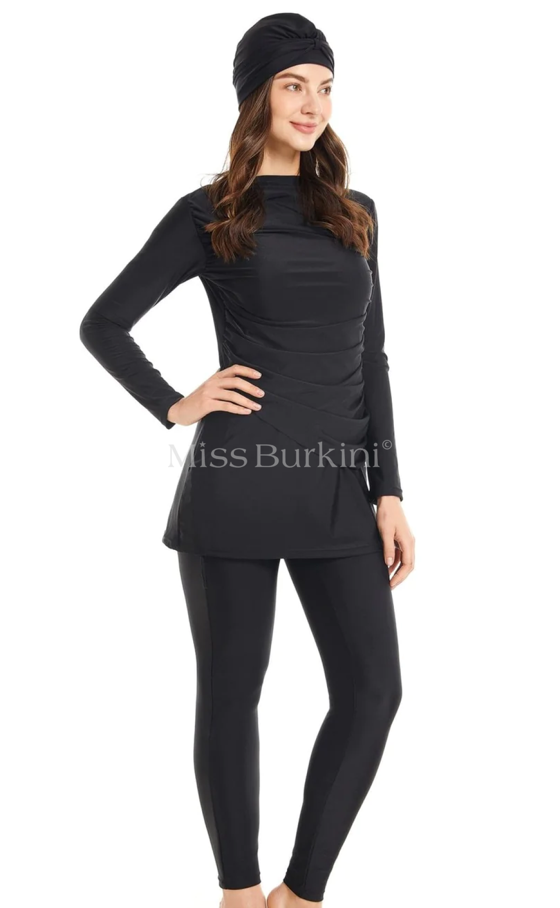Burkini maillot de bain Massilia noir