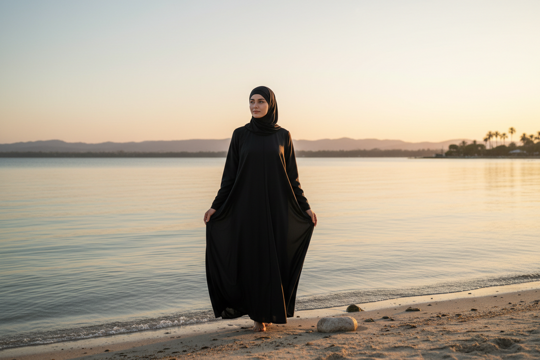 Burkini noir : pourquoi c’est le choix le plus chic et le plus facile à porter