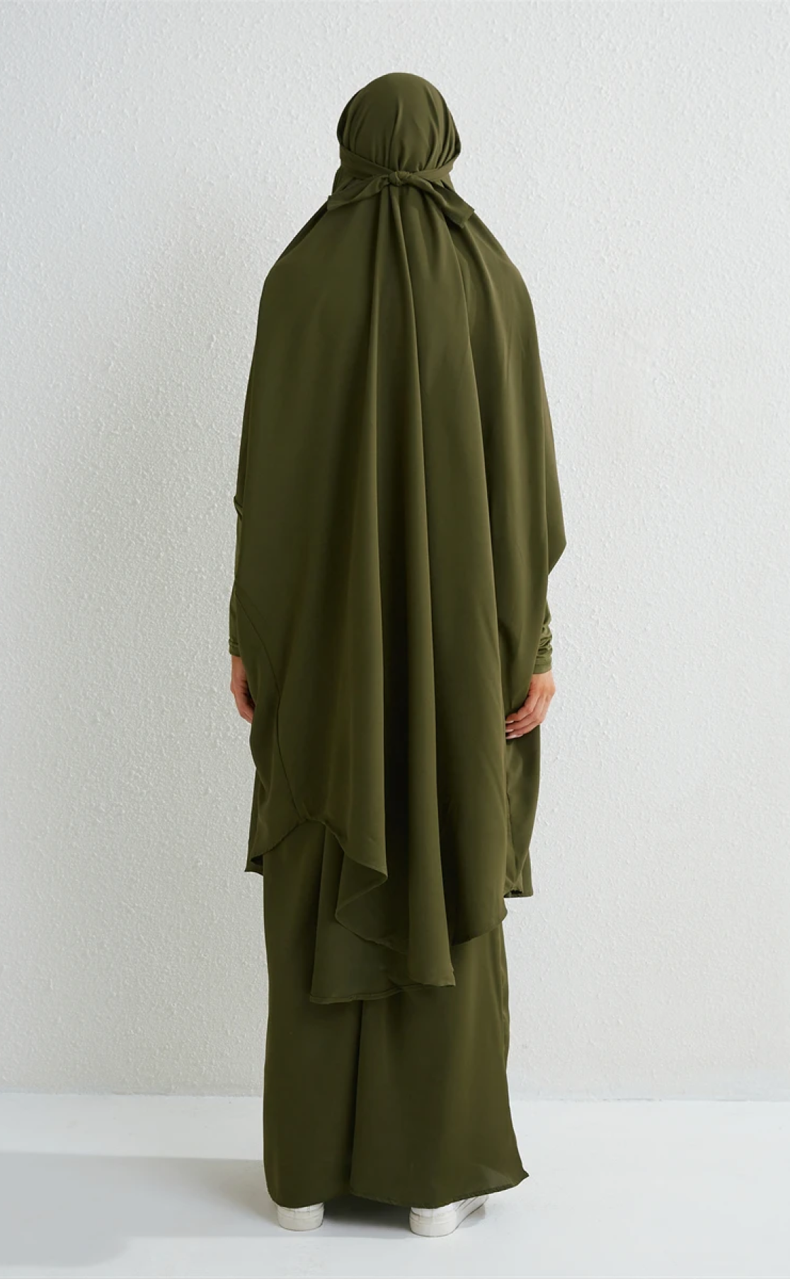 Abaya 3 pièces Shayna vert