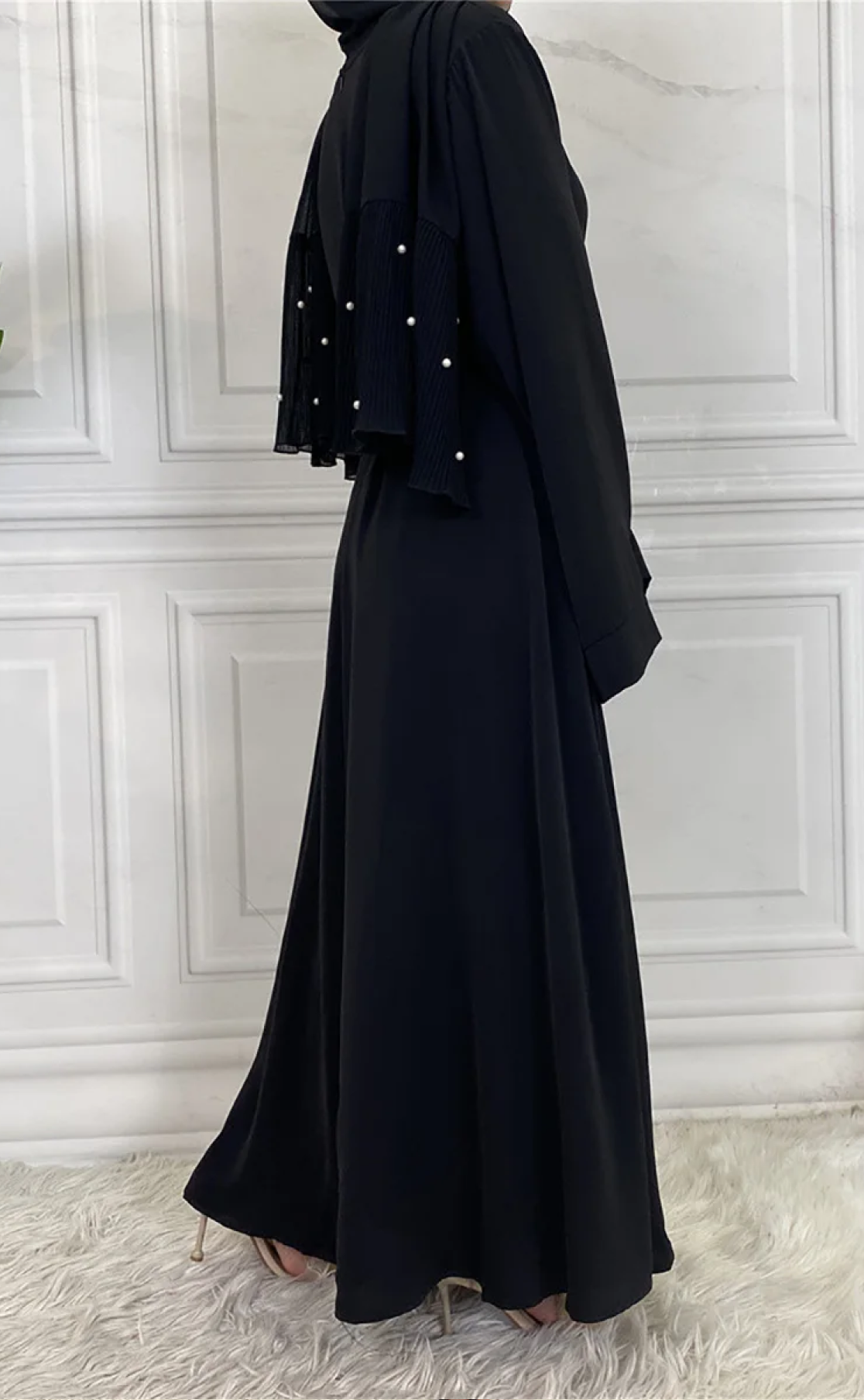 Abaya Layka noir 