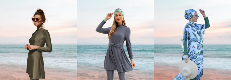 Burkinis femme, maillots de bains islamiques & hijabs – Miss Burkini