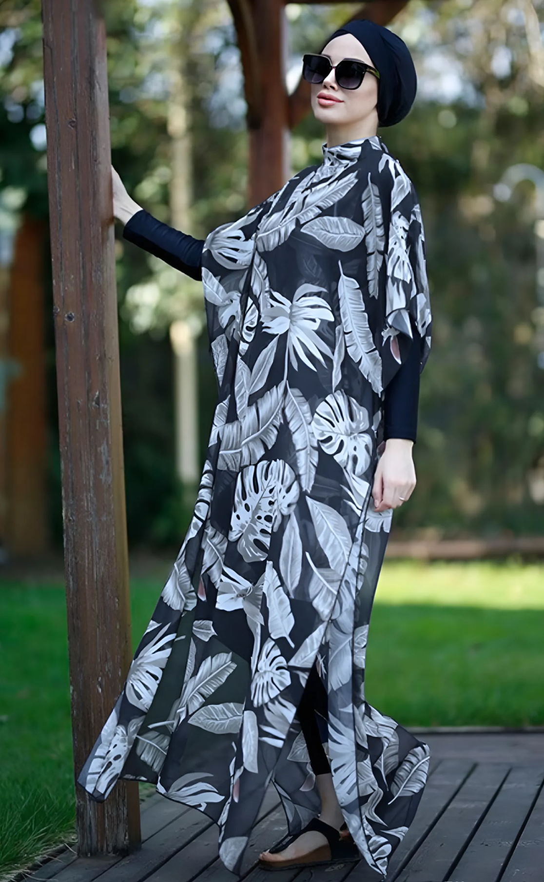 Burkini femme avec paréo Folia