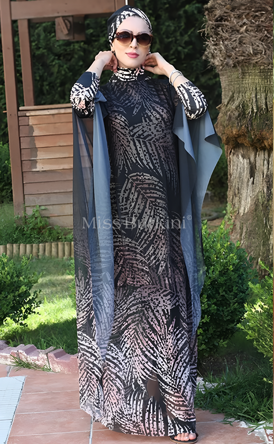 Burkini femme avec paréo Palma