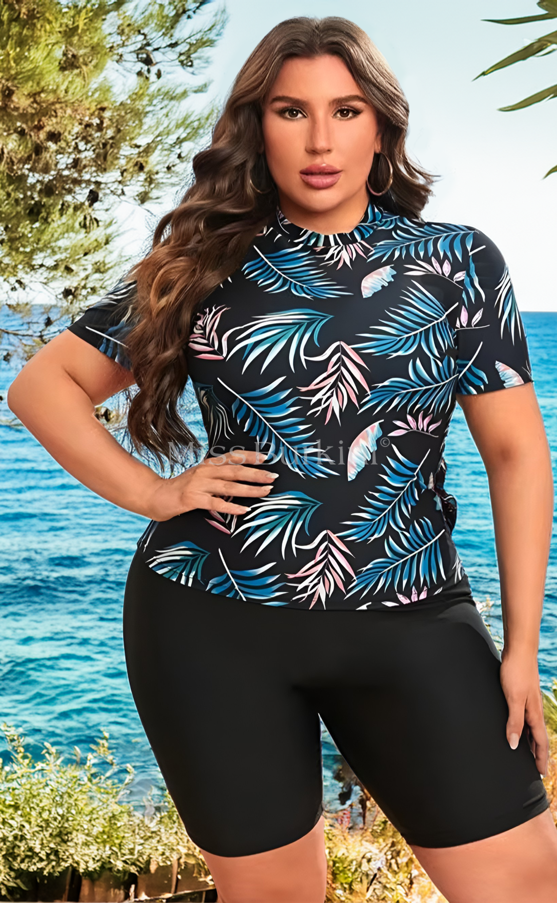 Burkini grande taille Doria