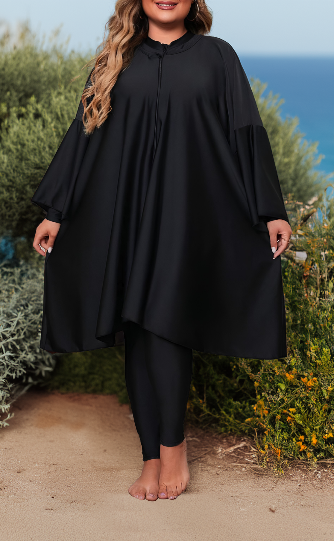 Burkini large Karla noir