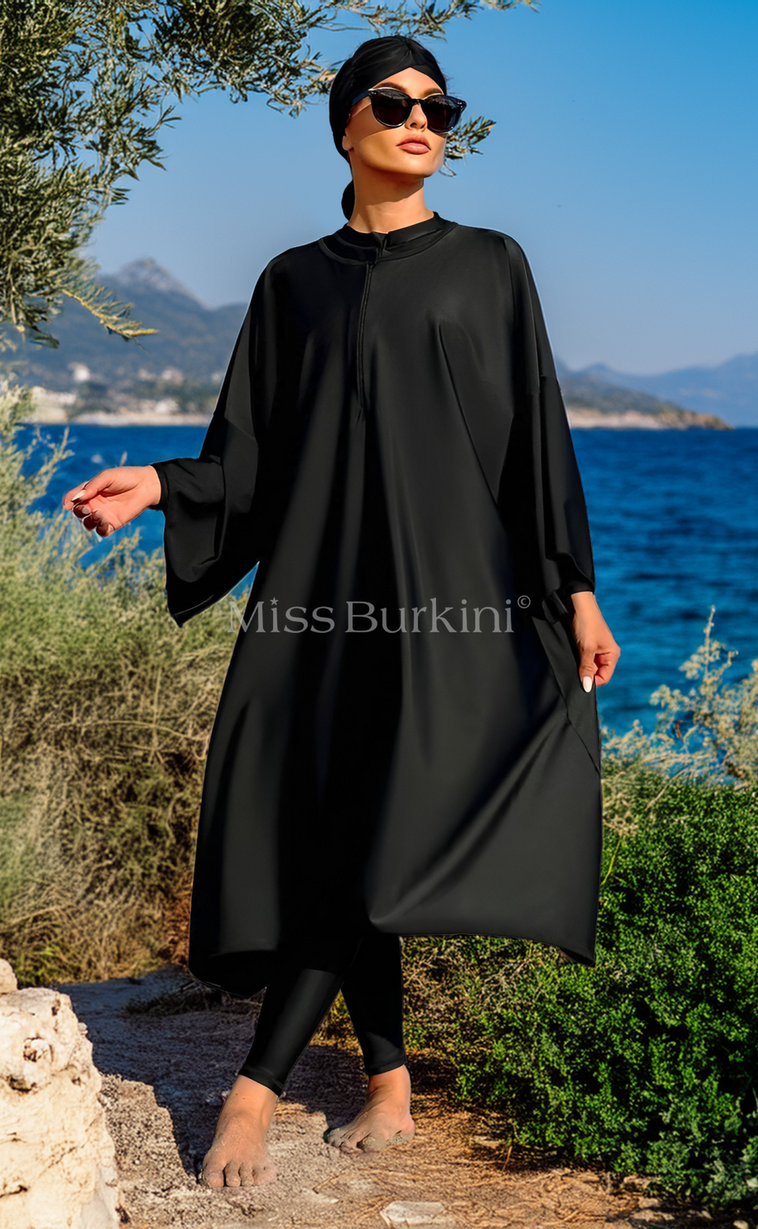 Waterproof Burqa Burka Swimsuits - Full-Coverage & Modest Swimwear – Miss Burkini