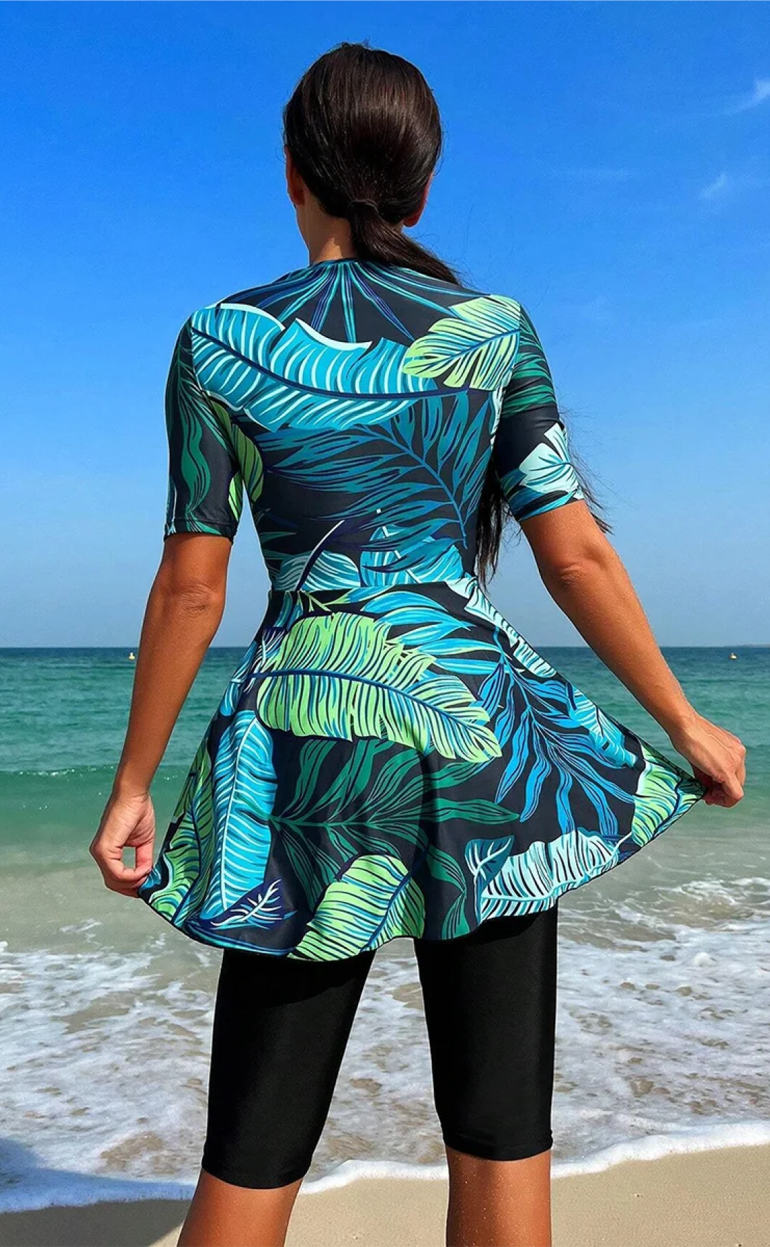 Burkini manche courte gloria
