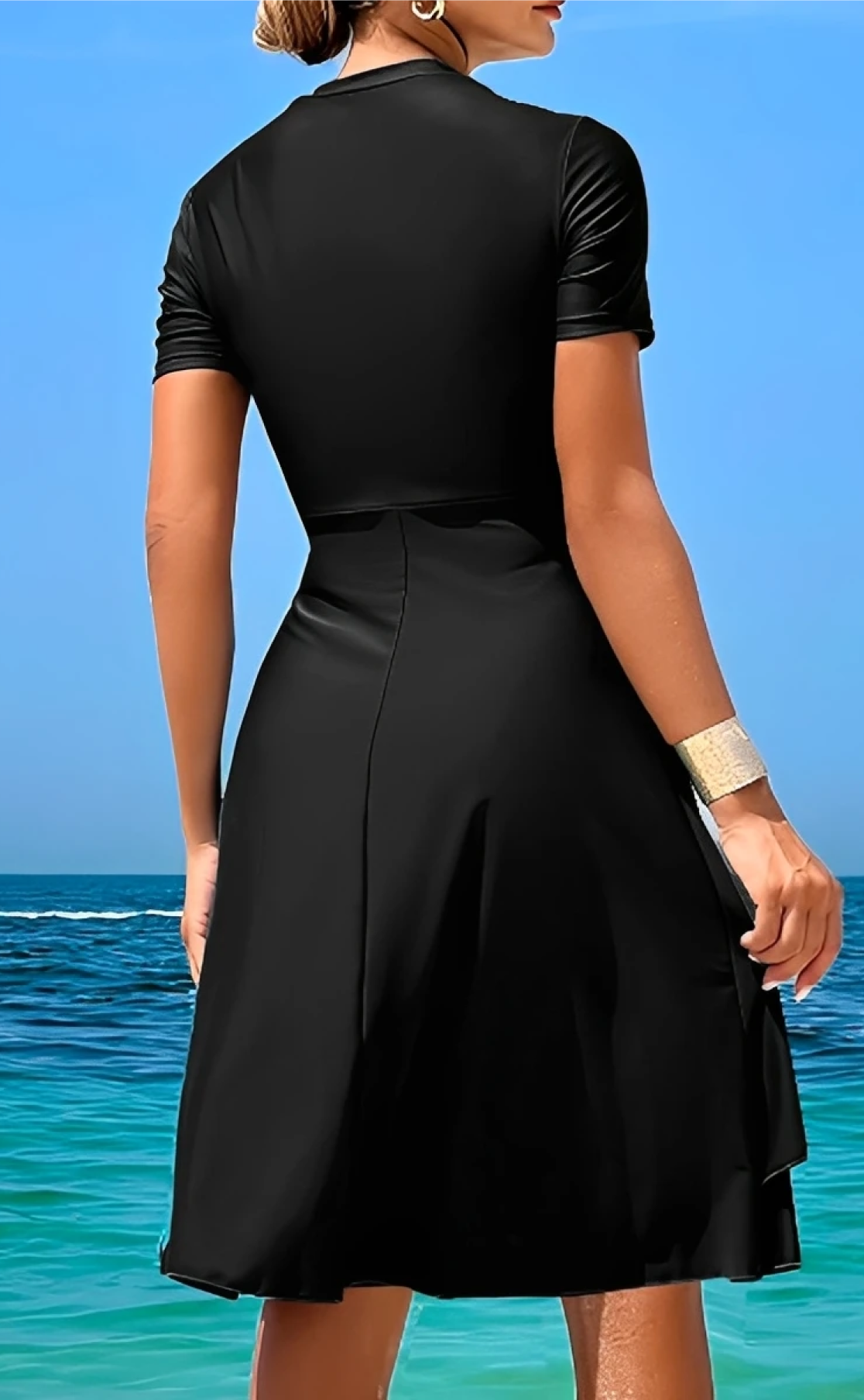 Burkini manche courte plazza