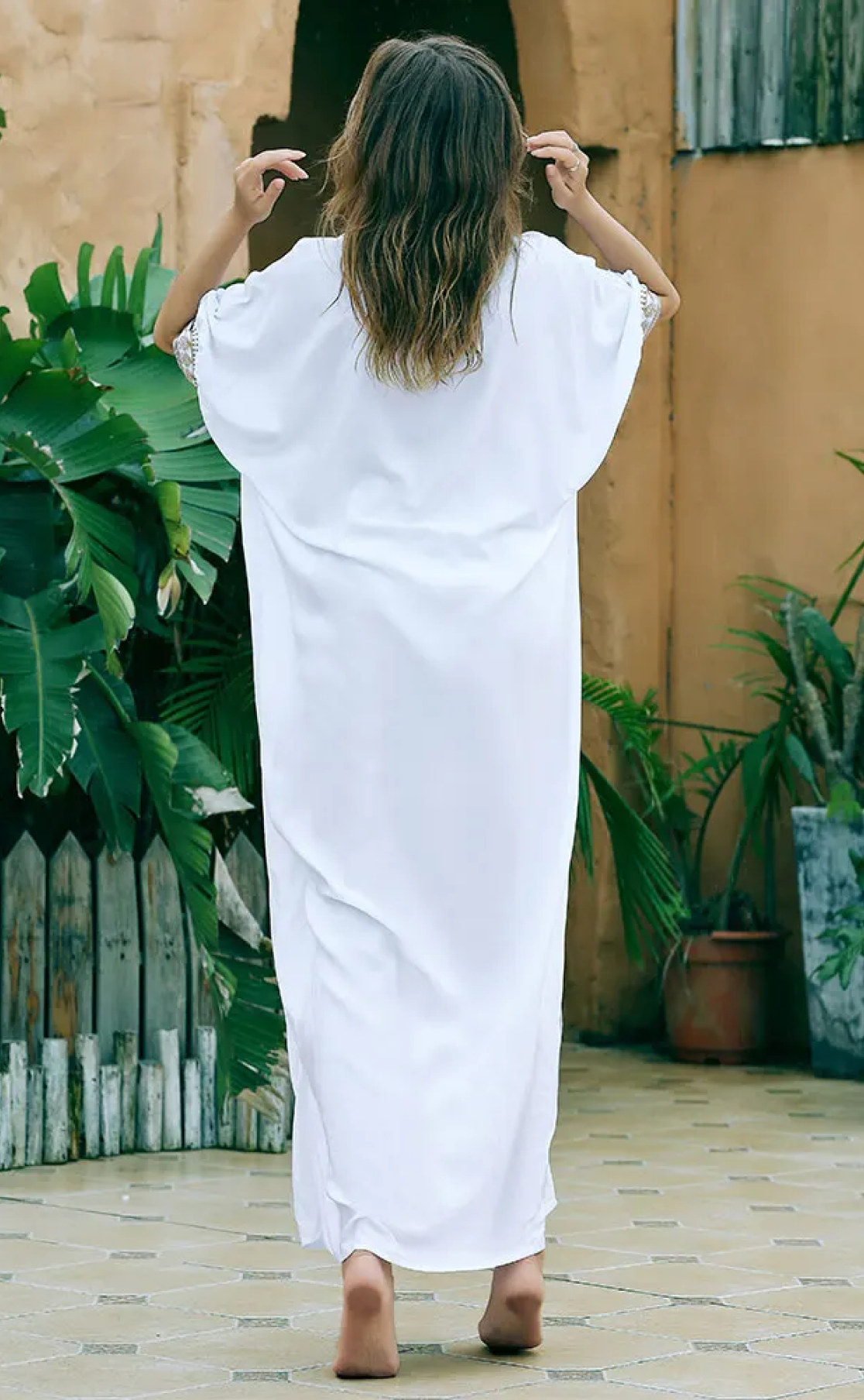 Caftan blanc Aida