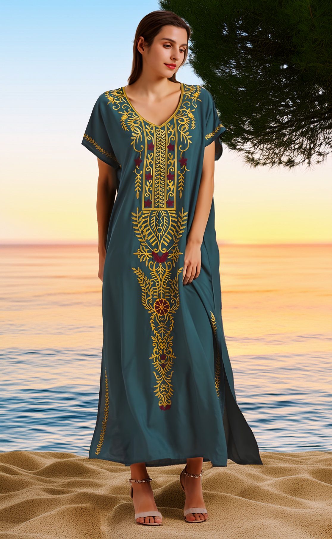 Caftan marocain moderne Aicha