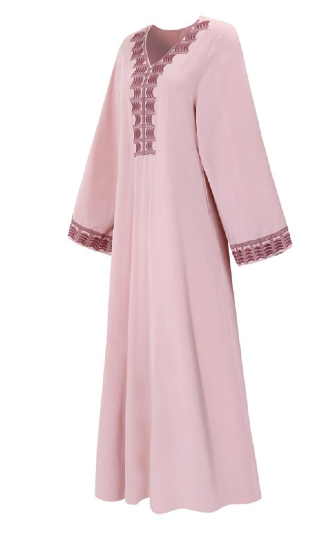 Djellaba femme rose sale