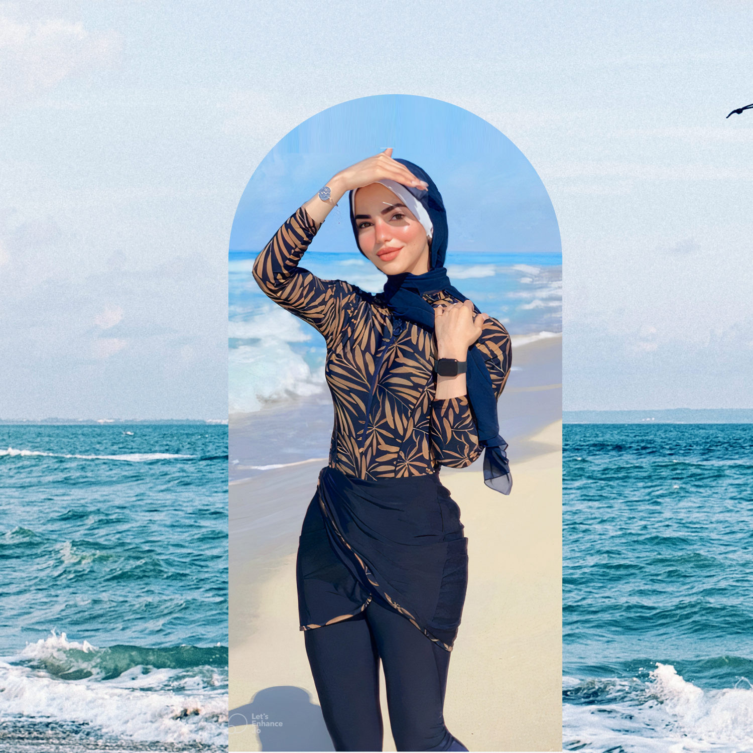 Burkinis femme maillots de bains islamiques hijabs Miss Burkini