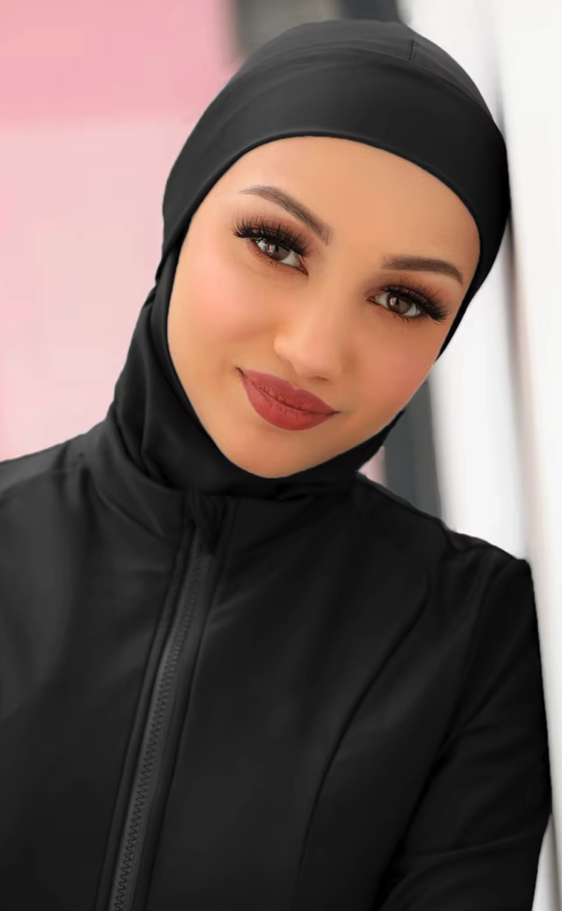 Hijab de bain Camelia noir