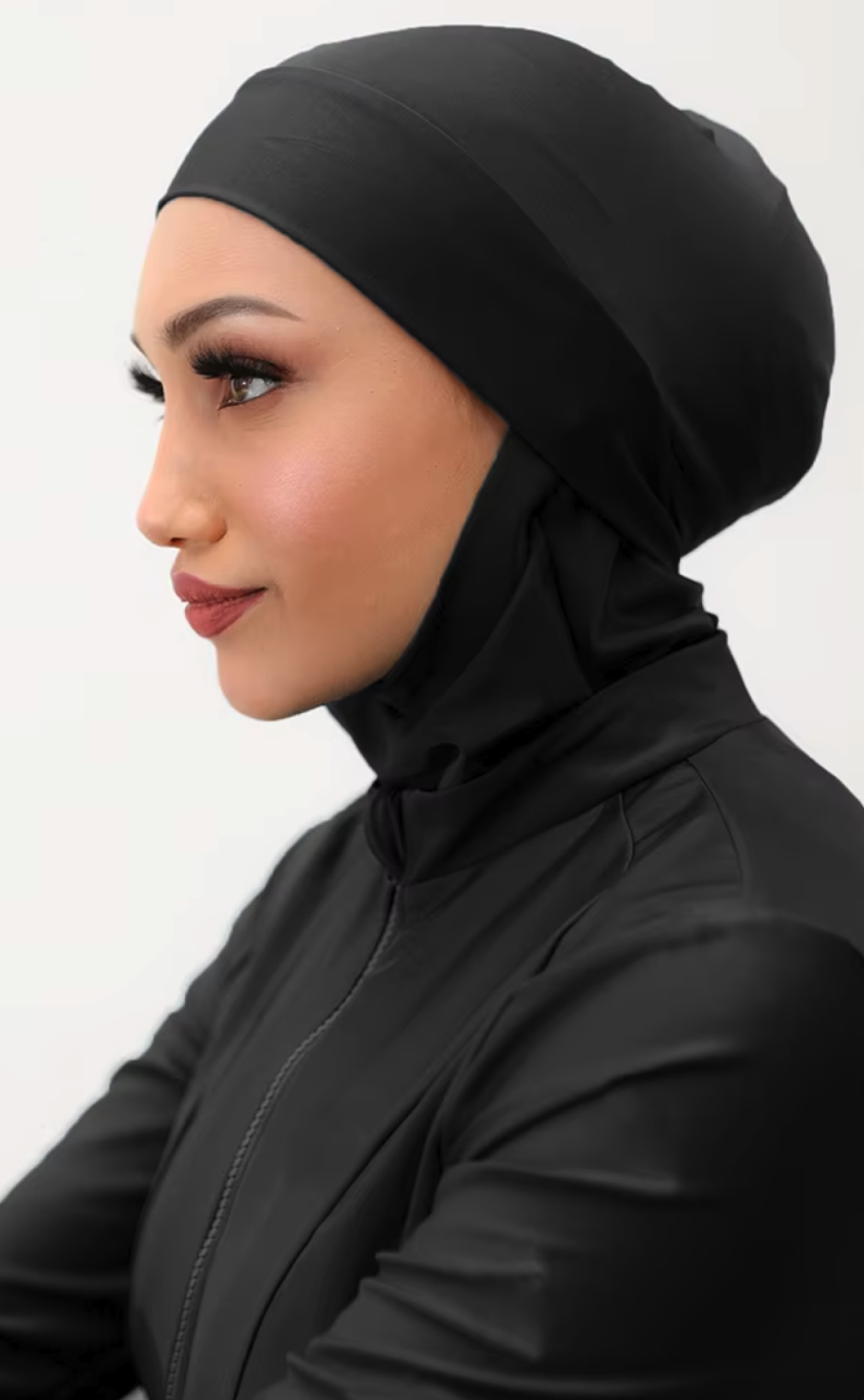 Hijab de bain Camelia noir