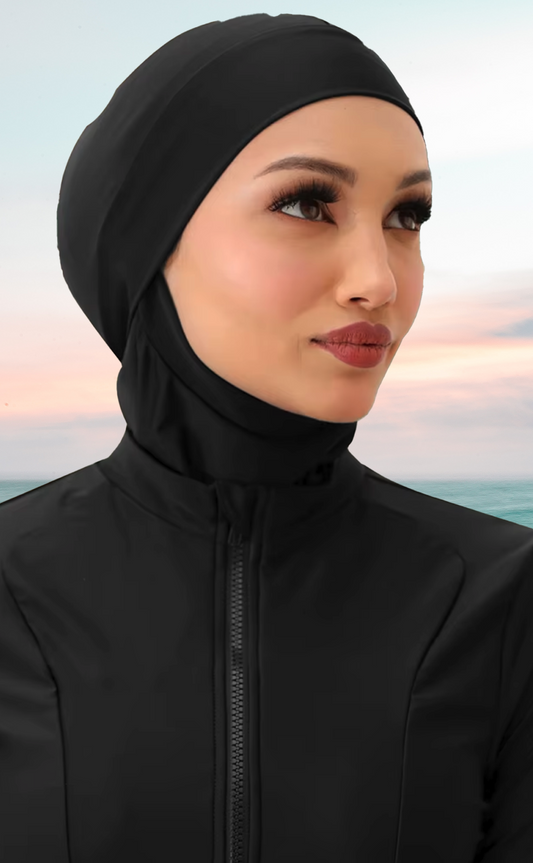 Hijab de bain Camelia noir