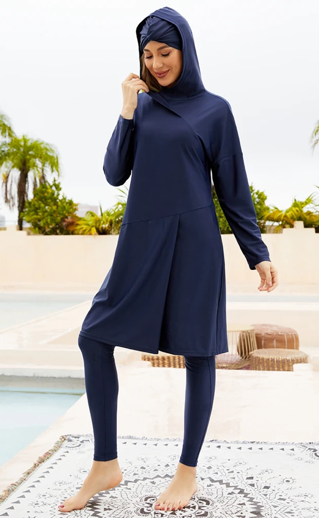 Maillot de bain islamique burkini Leyna