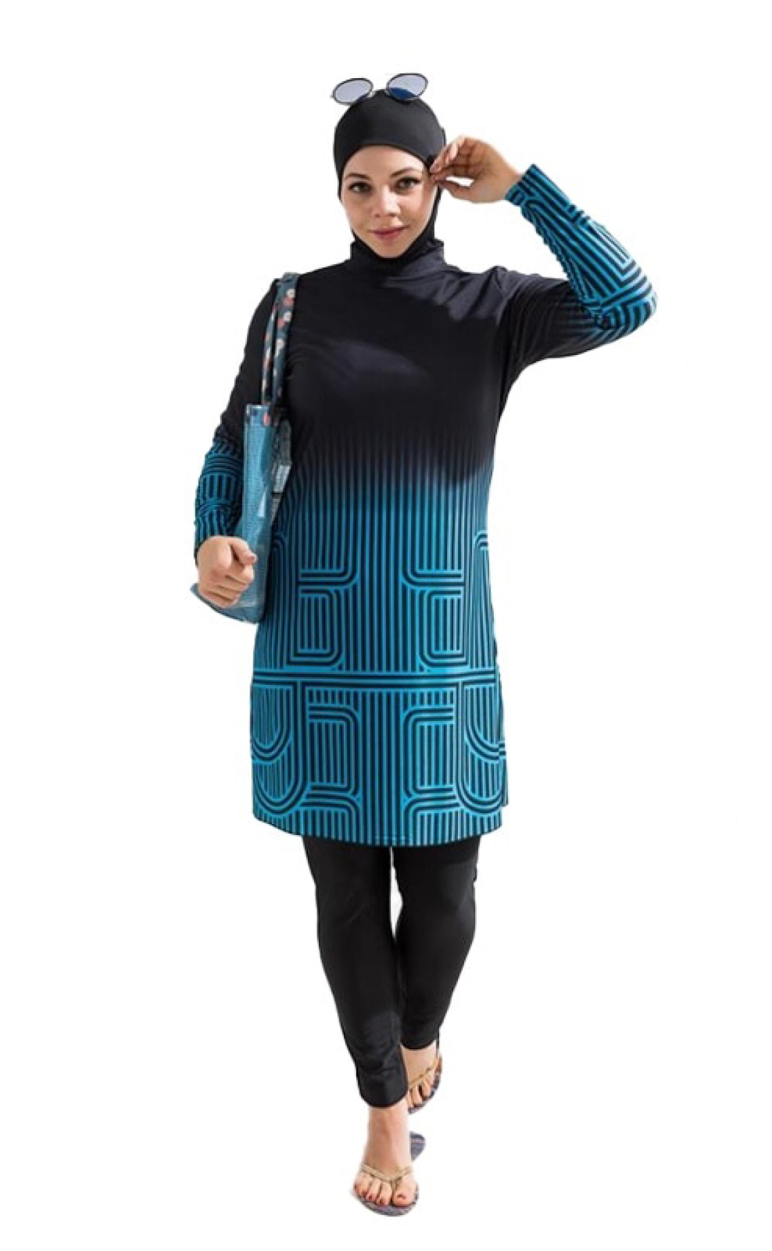 Image_Maillot_de_bain_islamique_Burkini_Altaya_Labyrinthe_Bleu